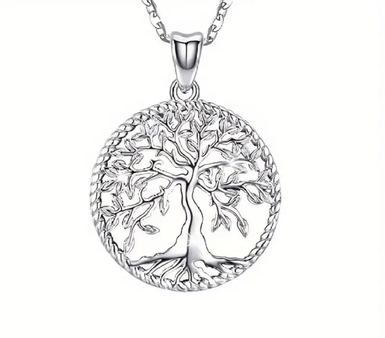 925 Sterling Silver Tree of Life Necklace Pendant 925 Sterling Silver Tree of Life Necklace Pendant