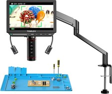 TOMLOV 52MP 4K Autofocus Digital Microscope Soldering Microscopes 2000x HDMI picture