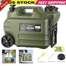 7 Gallon Water Jug,Camping Water Container, BPA Free Portable Water Dispenser US picture