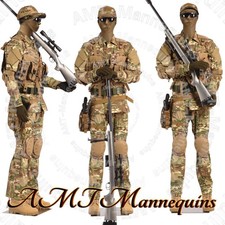Male Skinton Heavy Duty Mannequin w. Flexible Posable Arms +Base+Extra Pair Arms picture