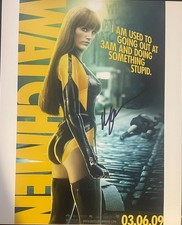 Watchmen MALIN AKERMAN SIGNED 8x10 Photo - VIDEO PROOF picture