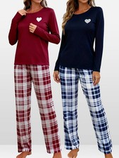 Women Long Sleeve Sleepwear Set Casual Loungewear Nightwear Pajamas S~XXL picture