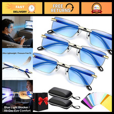 Smart Auto Focus Reading Glasses - Self Adjusting, Anti-Blue Light, Near & Far V picture