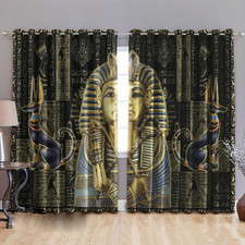 Acient Egypt Window Curtains, Perfect Gift idea for Holidays, Home decor. picture