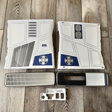 Microsoft Xbox 360 S Panel Covers From Star Wars R2-D2 Edition Damaged Read picture