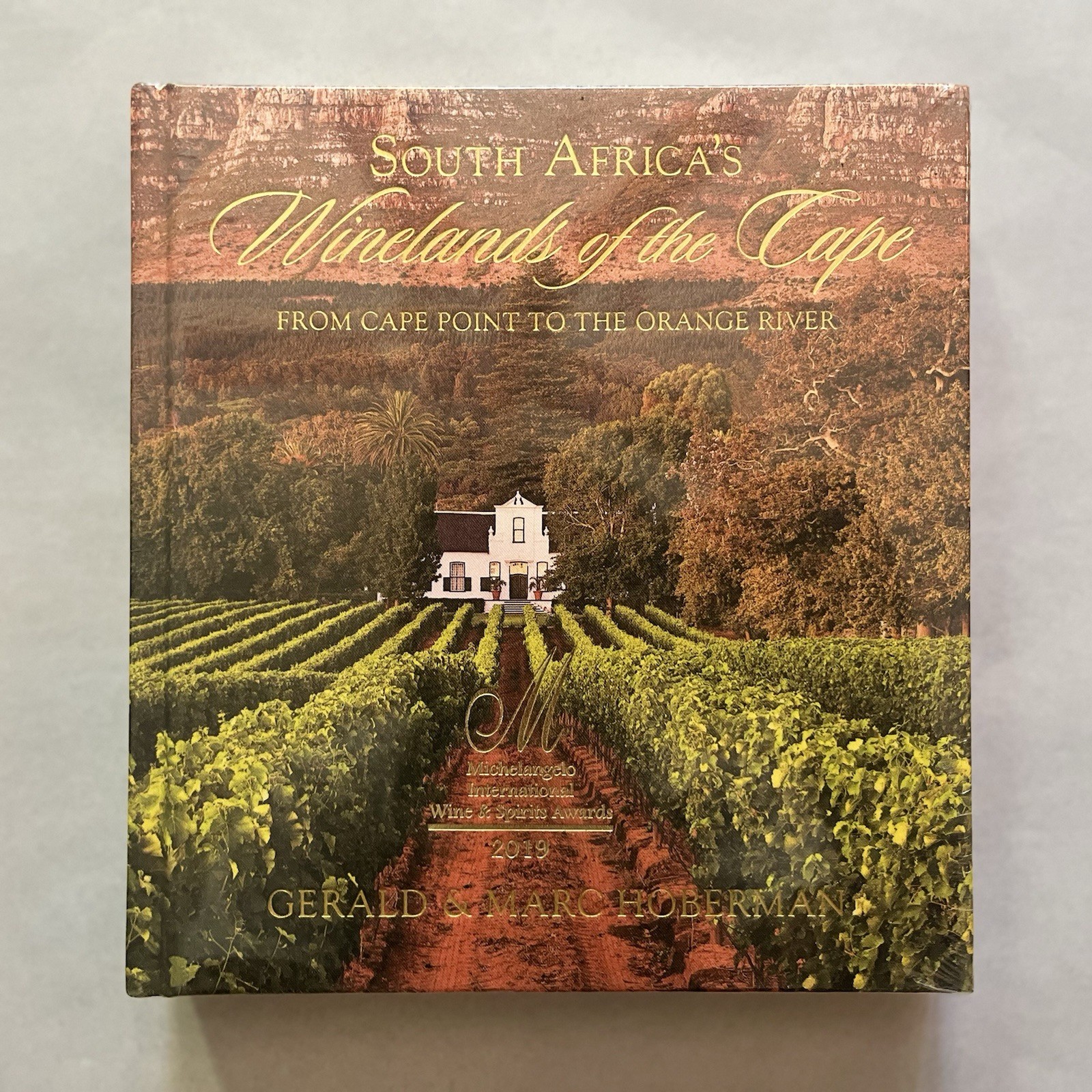 South Africa's Winelands of the Cape by Hoberman Compact Gift Book HC NEW SEALED