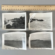 Vtg 1950s San Francisco Photo Lot 4 SP Ferry Sacramento Alcatraz Santa Monica picture