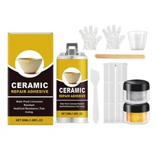Ceramic Repair Kit Food Safe Adhesive Kit Repair Broken Ceramics, Glass, Pottery picture