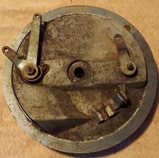 Triumph Bsa Leading Shoe (TLS) Front Brake Backing Plate Vintage picture