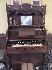 Antique Circa 1905 Farrand & Votey Wood Ornate Organ Piano Or Best Offer picture