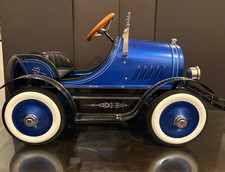 Classic Model A Roadster Metal Pedal Car, Blue SKU # 3339 picture