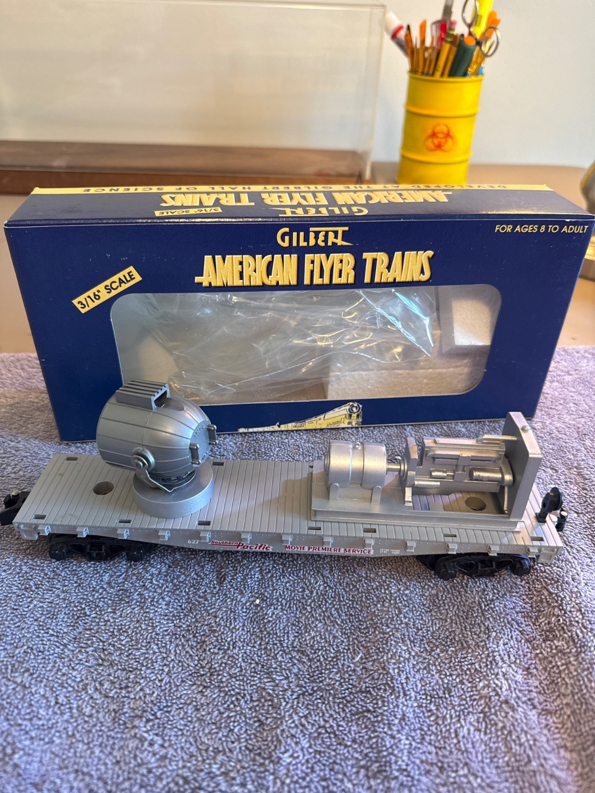 American Flyer 6-48516 627 Southern Pacific Search Light Car NIB