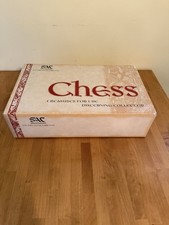 Hand Crafted Sherlock Holmes Chess Set By Studio Ann Carlton No Board picture