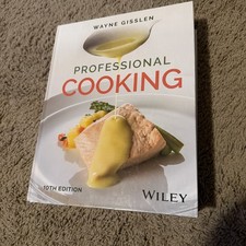 Professional Cooking 10th Edition Textbook Hardcover by Wayne Gisslen picture