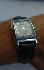 Vintage Breil Men's Watch Late 1990s Early 2000s Tank Rectangular Quartz Date picture