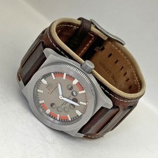 Marc Ecko Chronicles Non-Stop Cuff Watch E85008G5 60 RPM's WR 50m 39mm Mens picture