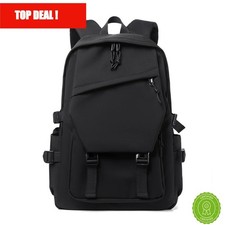 Waterproof Laptop Backpack Polyester Casual Student Travel Bag 15 Inch picture