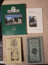 Lot of 4 Illinois Tree Books Street Trees Selection Care & Identification Forest picture