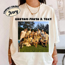 Custom Photo Shirt, Personalized Picture Tee, Upload Your Own Image, Custom Gift picture