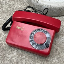 Vintage 2006, post-Soviet USSR Rotary Telephone "Tyulpan-01" / "Тюльпан-01". picture