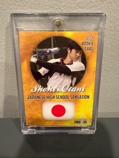 Shohei Ohtani 2012 Baseball Card Rookie Phenoms High School Sensation picture