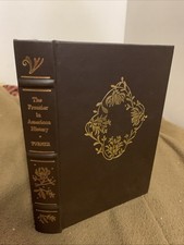 The Frontier In American History Turner Leather Binding 22k Palladium Press picture