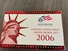 2006-S U.S. Mint Silver Proof Set Complete 10 Coin w/ OGP & COA picture