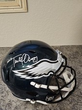Terrell Owens Signed Full Size NFL Replica Helmet Philadelphia Eagles SWAU COA picture