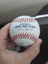 Rawlings Official Major League Baseball Rob Manfried Batting Practice Foul Ball picture