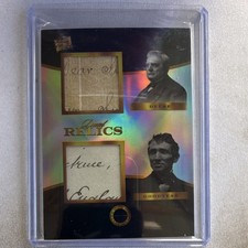 Super Products 2025 Pieces of the Past Inventors Dual Relics #576 Deere/Goodyear picture