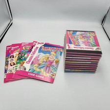 Barbie CD-ROM PC Video Game Lot Of 10 1990s Software W/ 5 User Guides (UNTESTED) picture