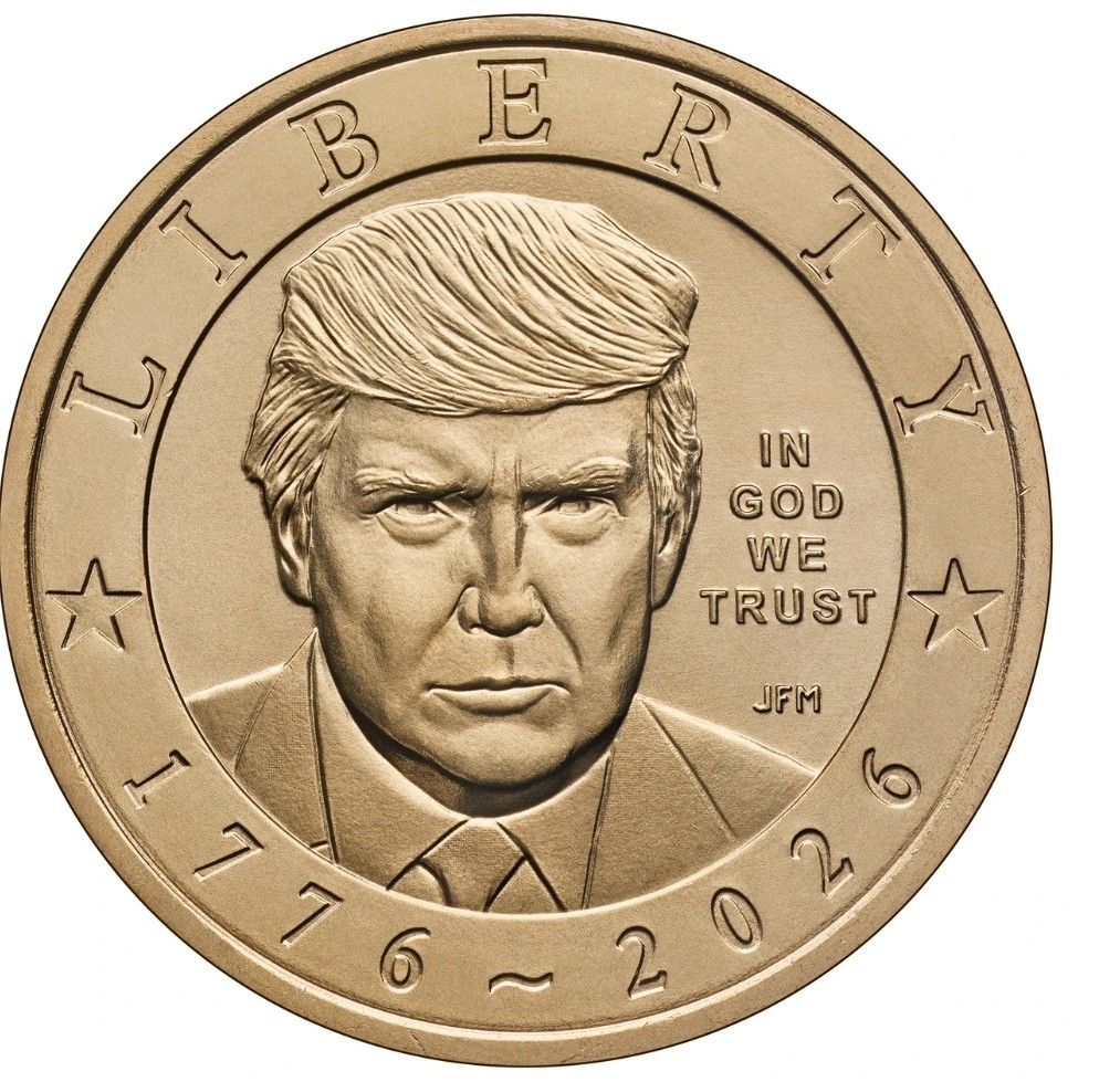 1 Roll 25 Coins 2026 Donald J. Trump Dollar Uncirculated 1 Roll 25 Coins 2026 Donald J. Trump Dollar Uncirculated