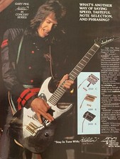 Kahler Music Equipment, Full Page Vintage Print Ad picture