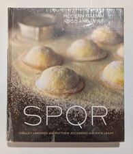 SPQR: Modern Italian Food and Wine Cookbook Hardcover NEW SEALED picture