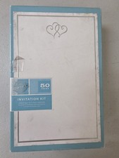 Gartner Studios Invitation Kit Blue White Party Wedding Stationery Set picture