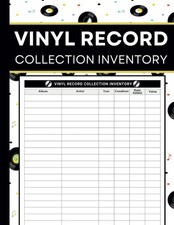 Vinyl Records Collector’s Log Book: Vinyl Record Collector Log Book | A Simple W picture
