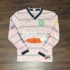 Nike x Gustaf Westman Soccer Goalie Jersey Men Small Pink LA POPUP EXCLUSIVE picture