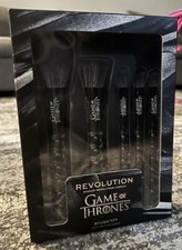 NEW! Makeup Revolution x Game of Thrones 3 Eyed Raven Brush Set - 5ct picture