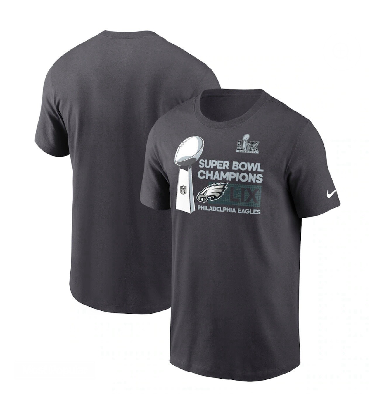 Nike Philadelphia Eagles Official Super Bowl LIX Shirt Hurts Barkley Sz M NWT Nike Philadelphia Eagles Official Super Bowl LIX Shirt Hurts Barkley Sz M NWT