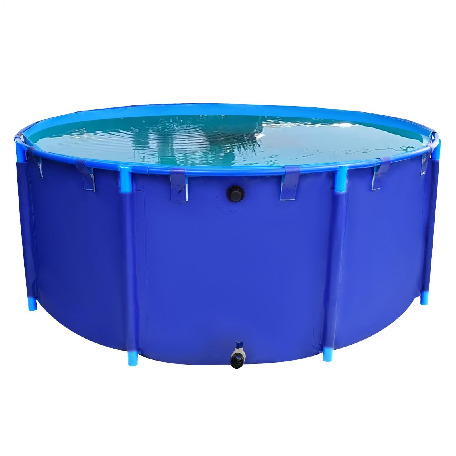 Canvas Fish Pond Above Ground Pond Above Ground Fish tank  634Gal Round Koi Pond