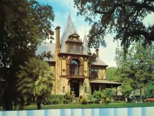 VINTAGE POST CARD THE RHINE HOUSE ST.HELENA  NAPA COUNTY CALIF. picture
