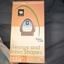 Cricut Provo Craft Fonts Cartridge George and Basic Shapes 29-0025 g4 picture