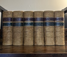 History of Greece (1884)-6 Vols-G. Grote-Victorian Prize Binding-Calf-Provenance picture