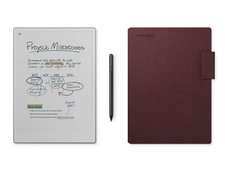reMarkable Paper Pro 11.8"w/Marker Plus & Mosaic Folio Burgundy Certified Refurb picture