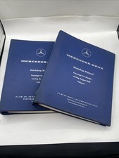 Mercedes Workshop Manual Passenger Cars starting 1959 Volumes 1 & 2 OEM Repair picture