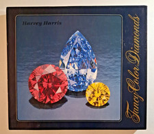 Fancy Color Diamonds by Harvey Harris Hardcover Slipcase 1994 Like New picture