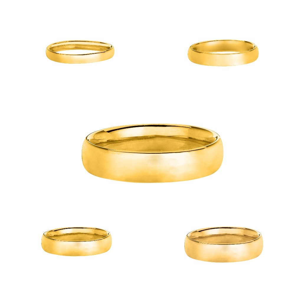 14K Yellow Gold 3mm 4mm 5mm 6mm Comfort Fit Men or Women Wedding Band Ring 14K Yellow Gold 3mm 4mm 5mm 6mm Comfort Fit Men or Women Wedding Band Ring