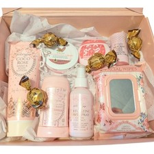 Amber Glow Spa Beauty Pamper Care Package Lot: Body Lotion, Wipes & Deodorant picture