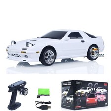 US Stock LDRC 1/18 RWD RX7 RC Racing Car Gyroscope Radio Control Drift Vehicles picture