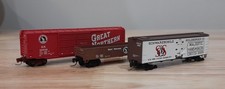 Micro Trains Z scale freight cars picture